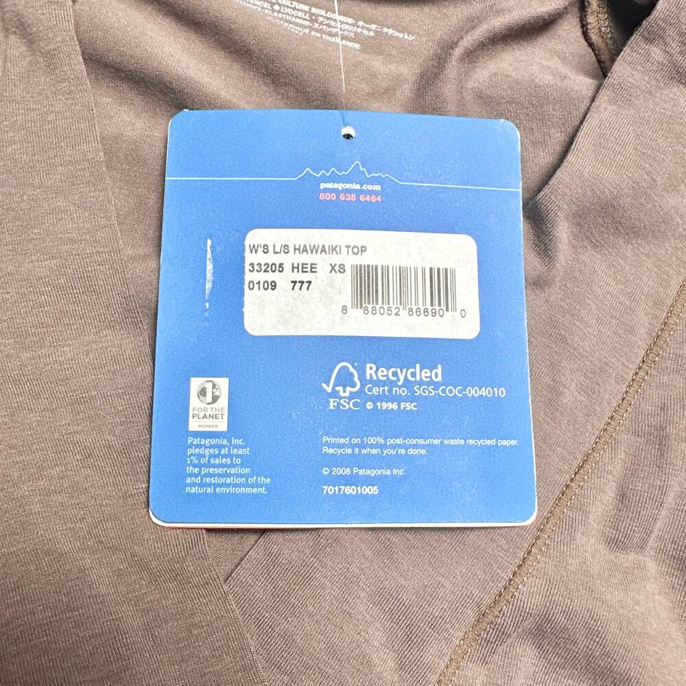 Patagonia | Women | Hawaiki Outdoor Stretch Fitted Long Sleeve Top | Size XS - Picture 9 of 12